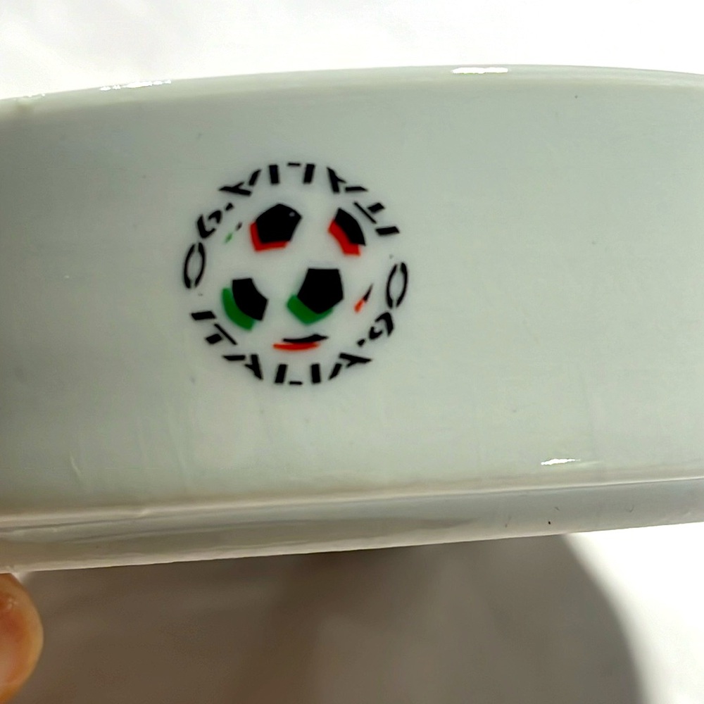 1990ca *Italia ‘90* Ceramic Ashtray- Super Rare-Vintage - Picture 5 of 5